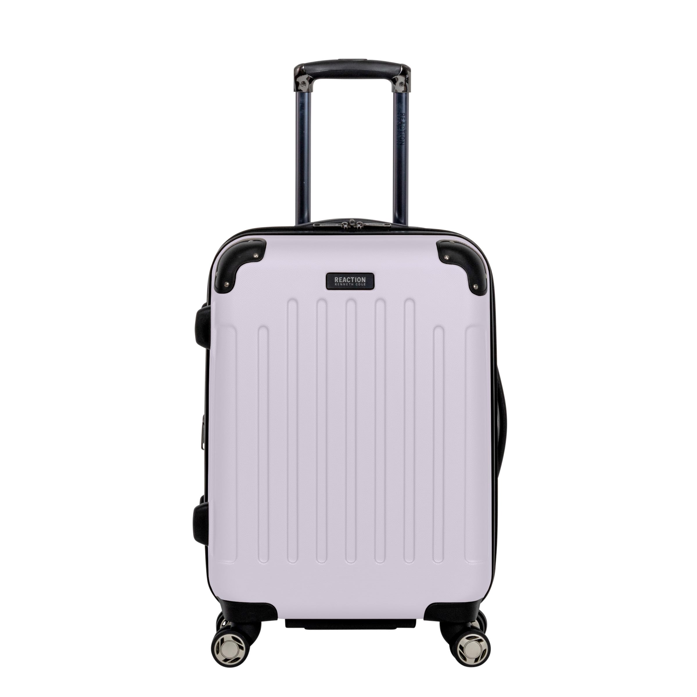 Kenneth Cole REACTION Renegade Luggage Expandable 8-Wheel Spinner Lightweight Hardside Suitcase, Orchid Ice, 20-Inch Carry On