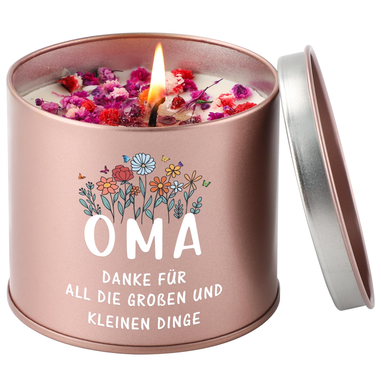 PRSTENLY Mama Oma 9oz Lavendel Duftkerze