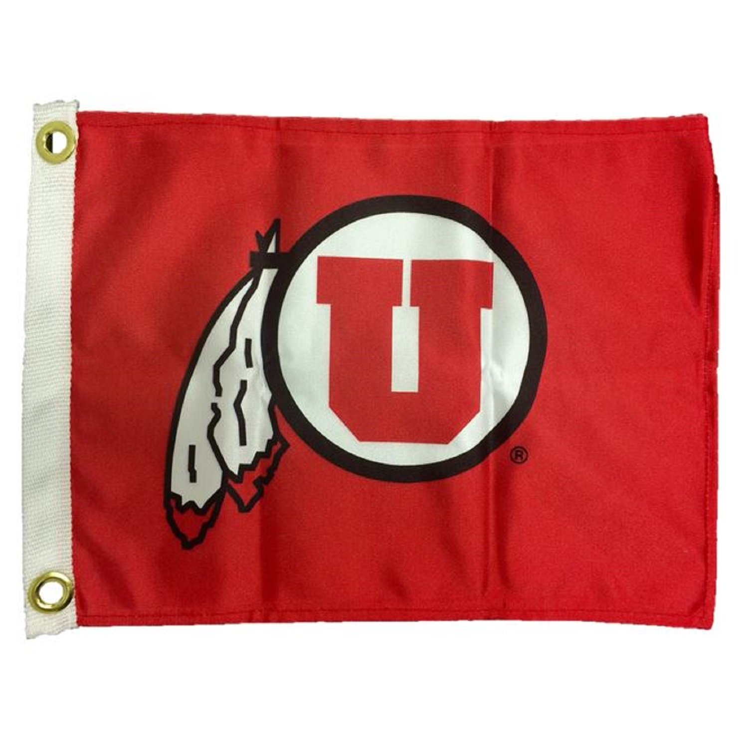 NCAA Utah Utes Unisex Gcufl-Utah12 x 15" Utah Golf Cart Flag, Red, 12" x 15"