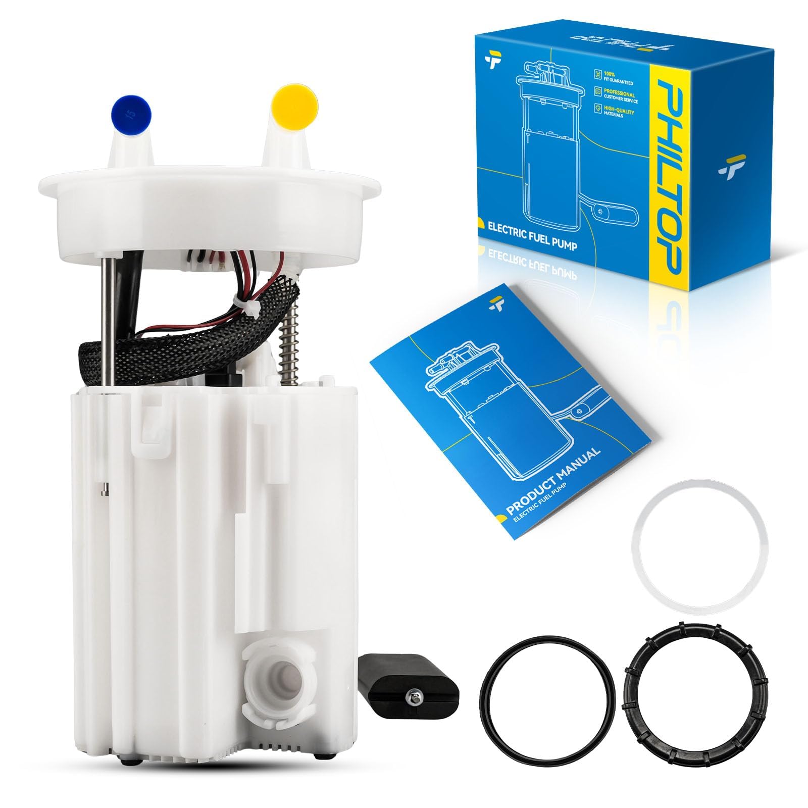PHILTOP Electric Fuel Pump Assembly FG0956, P76531M, SP8019M