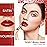 Oulac Red Lipsticks for Women, Deep Red Matte Lipstick, Full Coverage Lip Color, Satin Matte Finish, Cream Texture, Hydrating, Infused with Hyaluronic Acid, Vegan & Clean Beauty 4g SG07 Body Heat