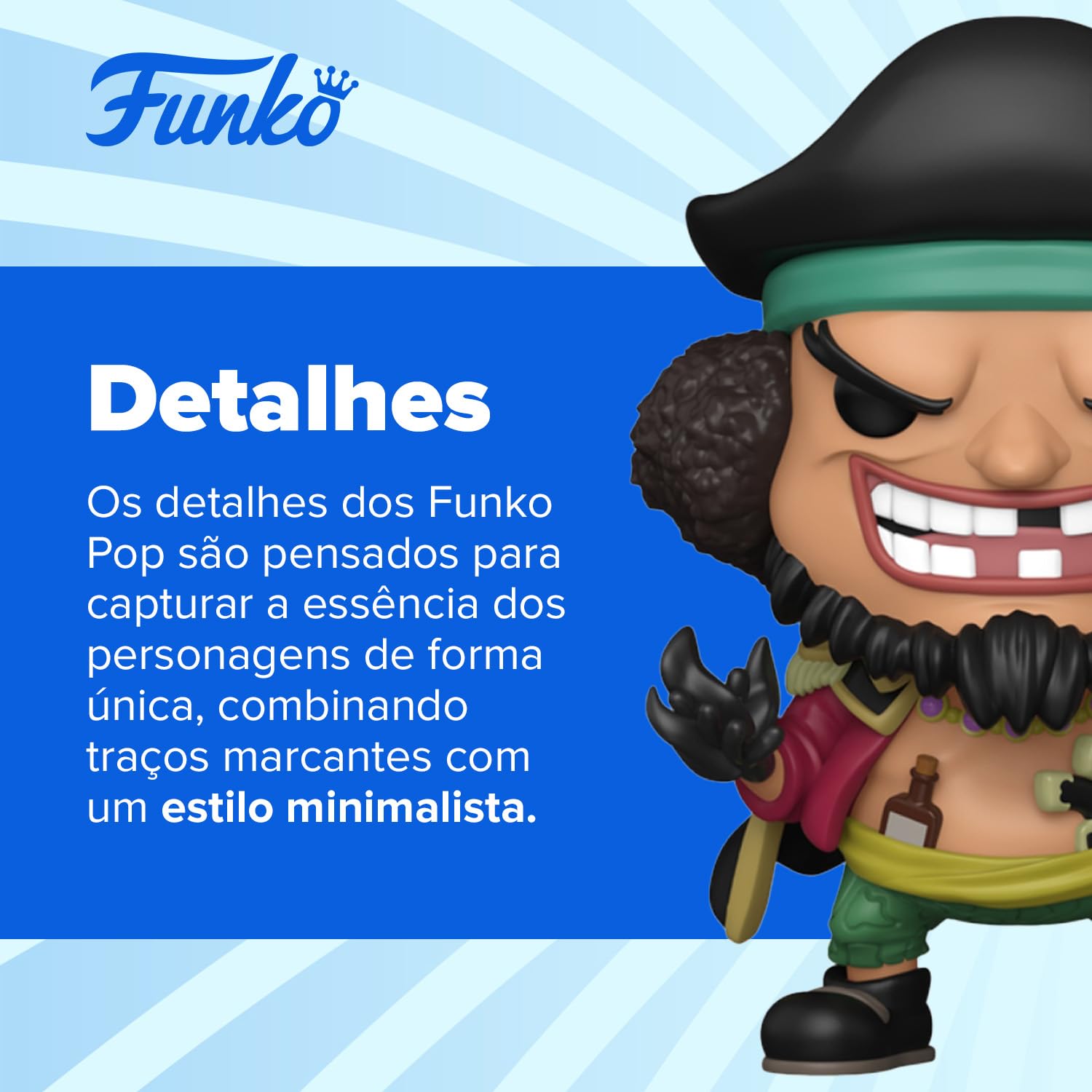 Candide, Funko POP! Marshall D. Teach with Chase One Piece, 12,7 cm