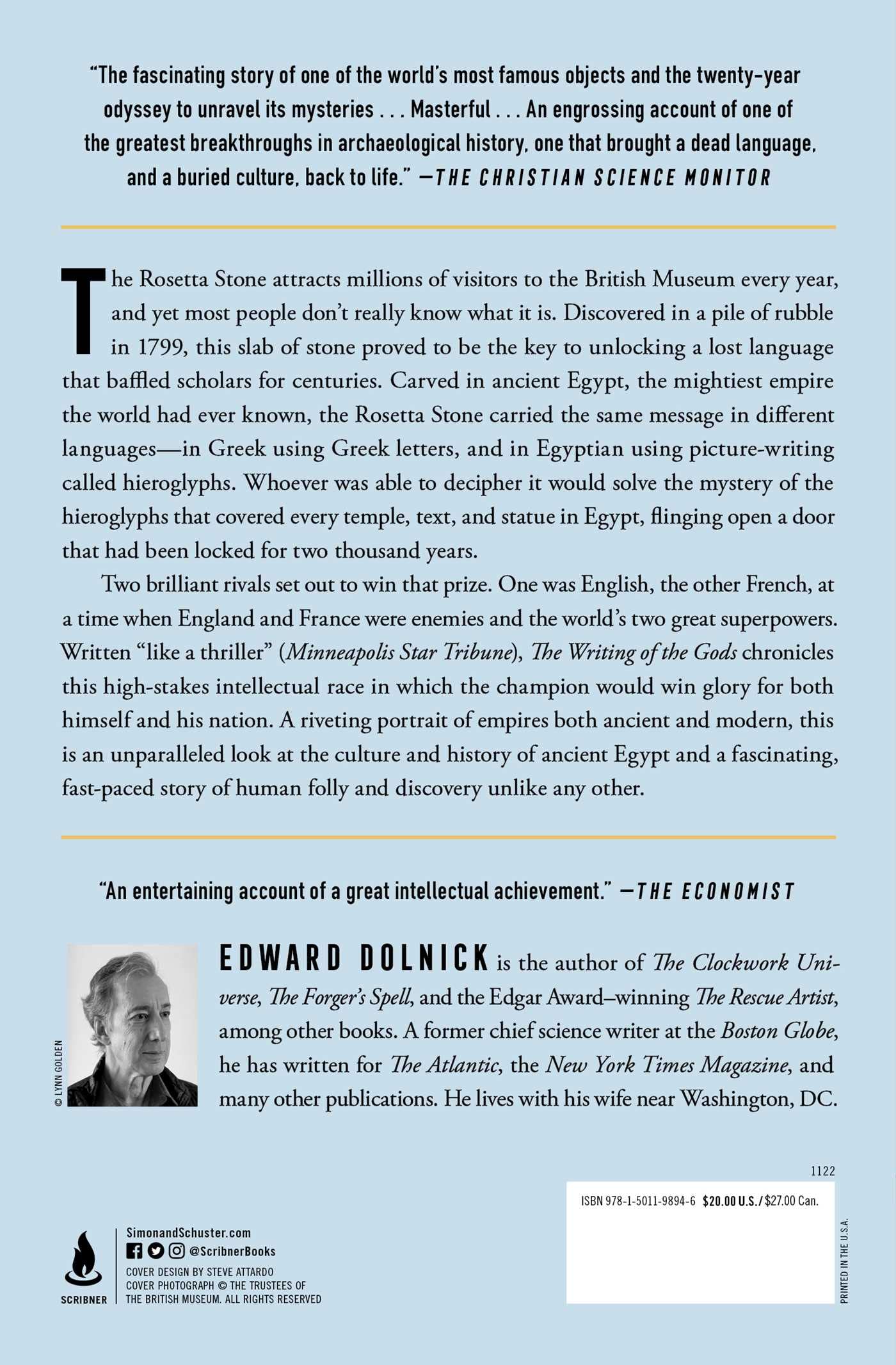 The Writing of the Gods: The Race to Decode the Rosetta Stone
