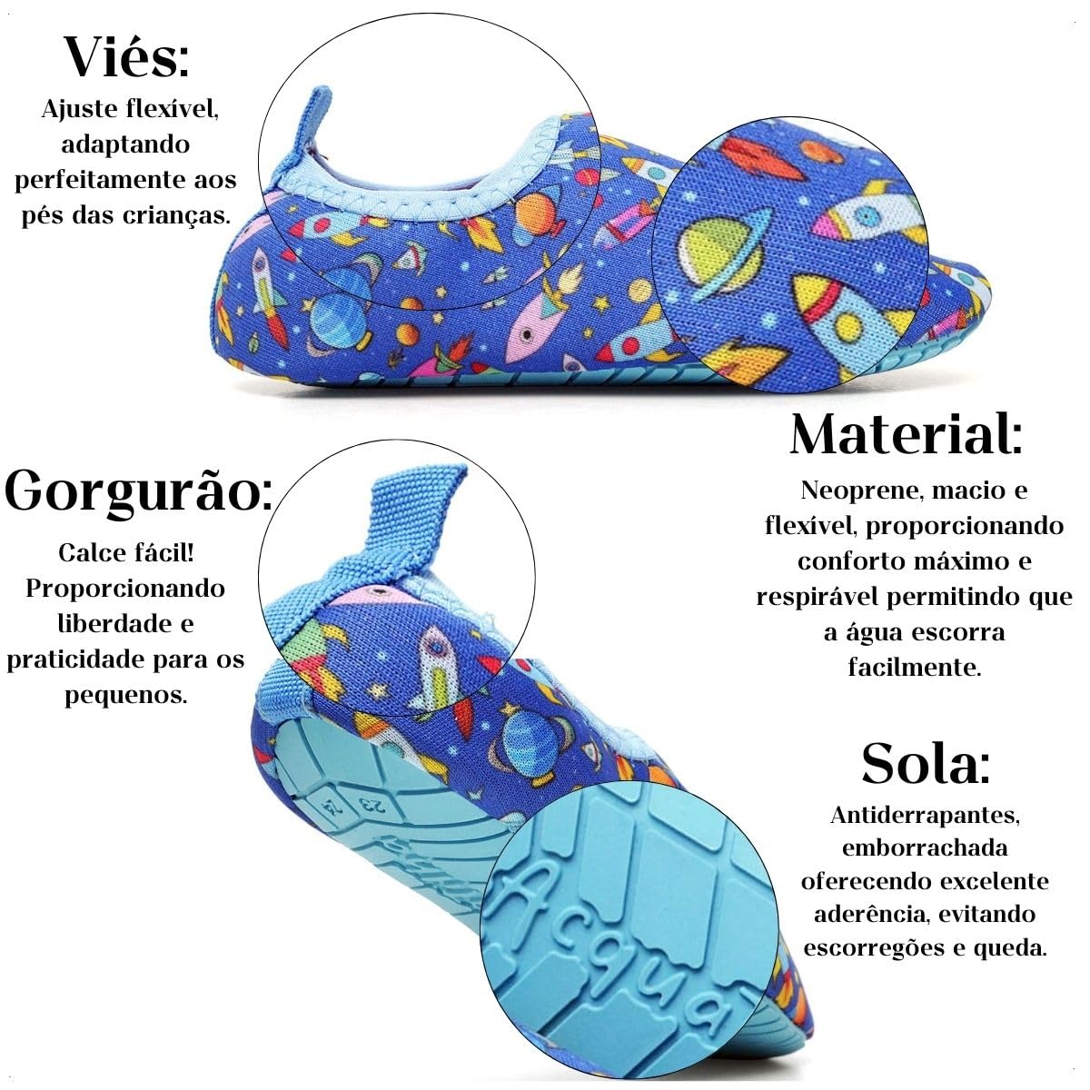 Sapatilha Aquática Infantis Antiderrapantes, Macias, para Praia, Piscina, Natação, Surf, Barco, Pesca, Camping, Caminhada, em promoção! Veja a oferta e mais achadinhos de Sapatos Infantis 8 Hoje é o melhor dia para comprar Sapatilha Aquática Infantis Antiderrapantes, Macias, para Praia, Piscina, Natação, Surf, Barco, Pesca, Camping, Caminhada, com aquele preço maroto! Promoção! Aproveite a oferta! 8