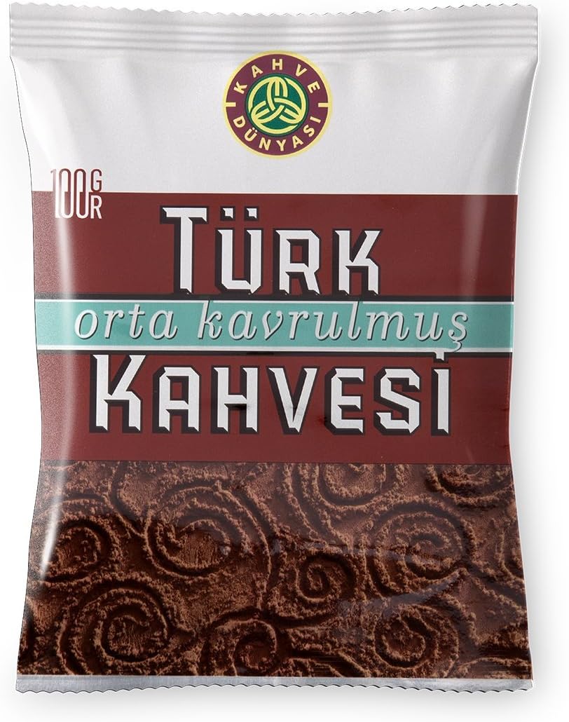 Kahve Dunyasi Turkish Ground Coffee Medium Roasted 100gram