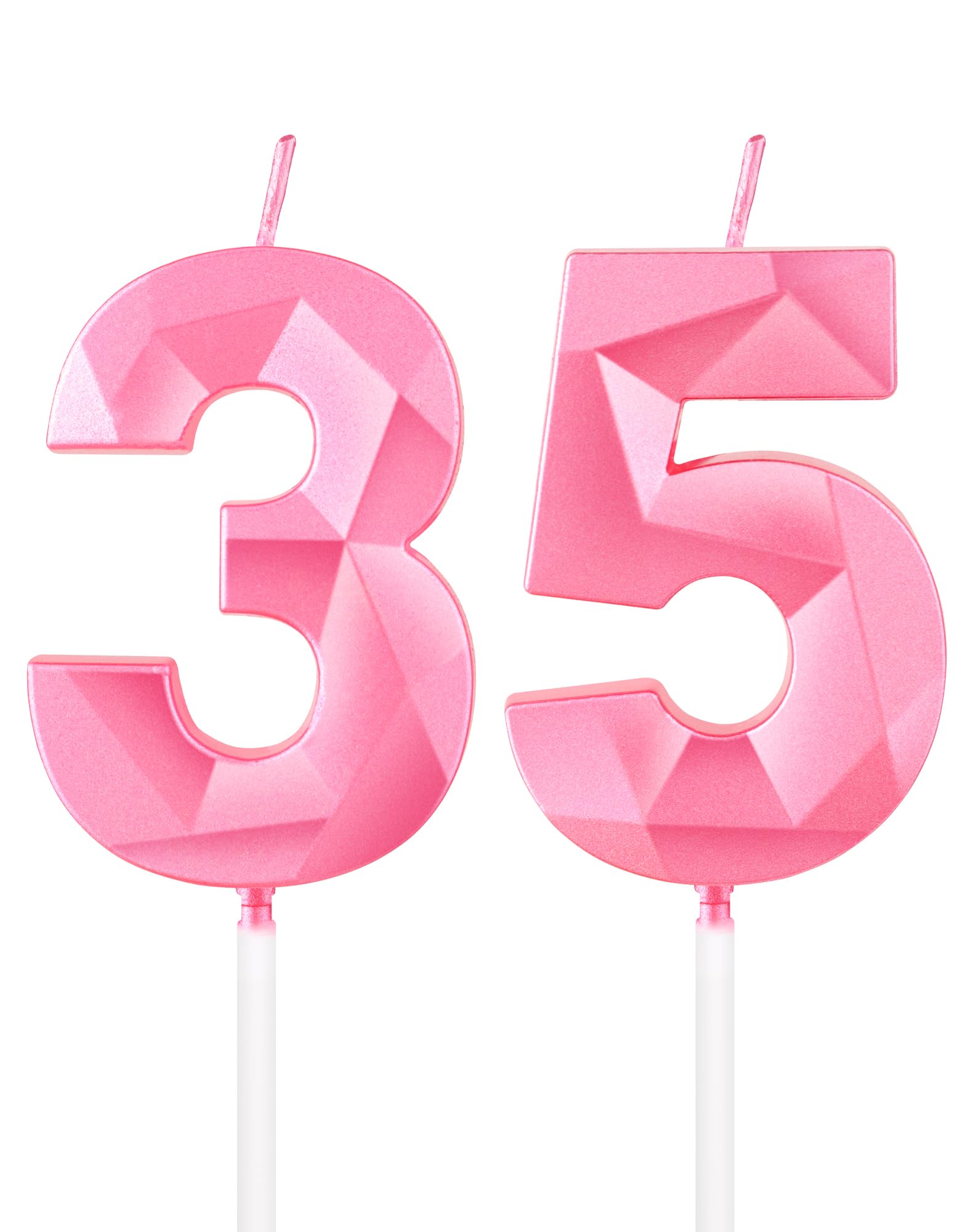 Royal Blue 13th Birthday Candles, 3D Number 13 Candle for Cake, Boy Girl 13th Birthday Decorations,Sapphire Candle Topper Blue Cake Decorations for Birthday Party Wedding Anniversary Supplies — view 118