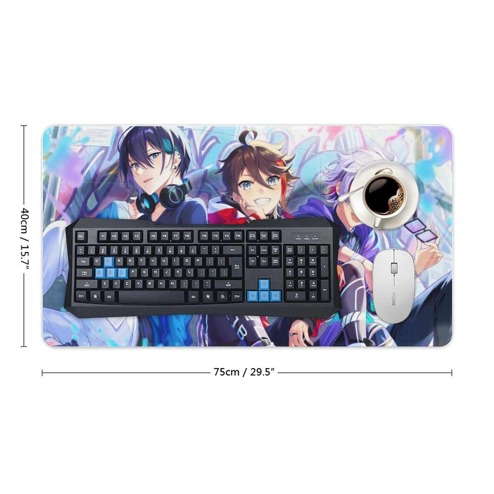 にじさんじ　不破湊　ゲーミングマウスパッド Amazon.co.jp：マウスパッド ゲーミングマウスパッド 不破湊 三枝明那