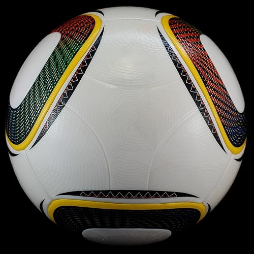 Miniatura 2 de Generic Copa del Mundo 2010 Sudáfrica Final Match Famous Football Réplica, Balón de Fútbol Perfecto Coleccionable, Tamaño 5 - KL50, Blanco