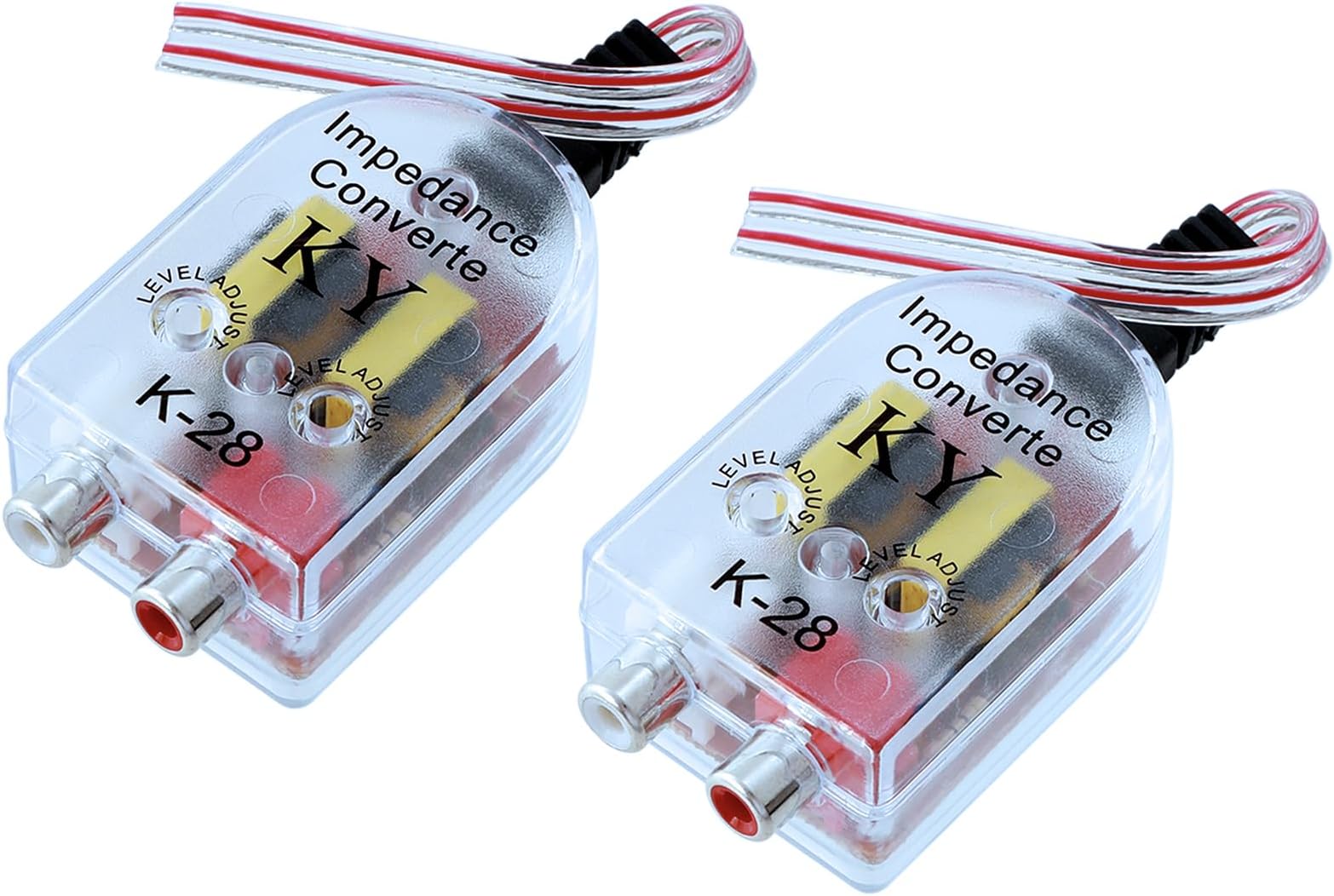 RCA Audio Output Converter: Speaker to Line Converter - Convert Speaker Outputs to Line Signals for Portable Sound Systems