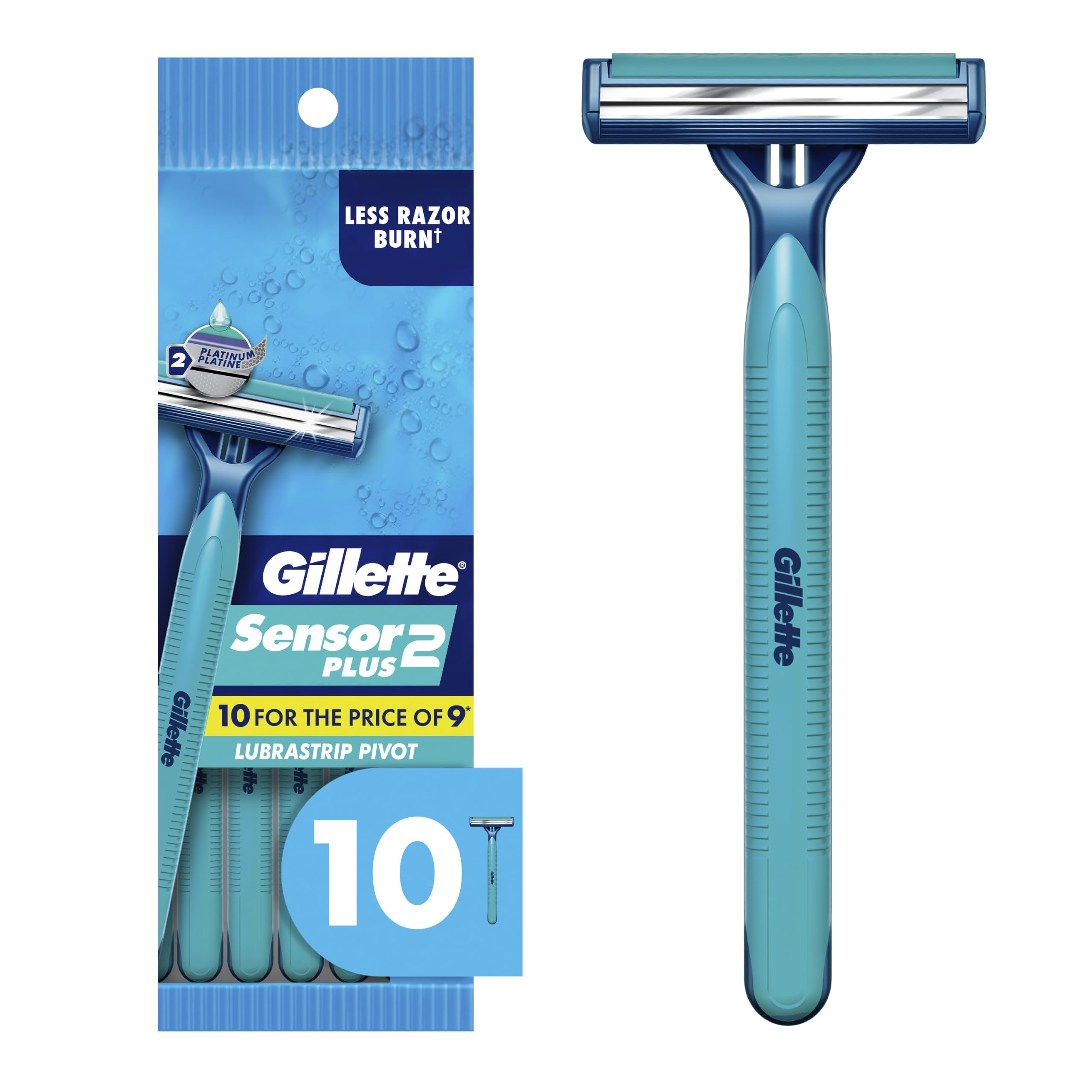 Gillette Sensor2 Plus Razor - 21 Blades -12 Gillette Sensor2 Plus Razor - 21 Blades -12