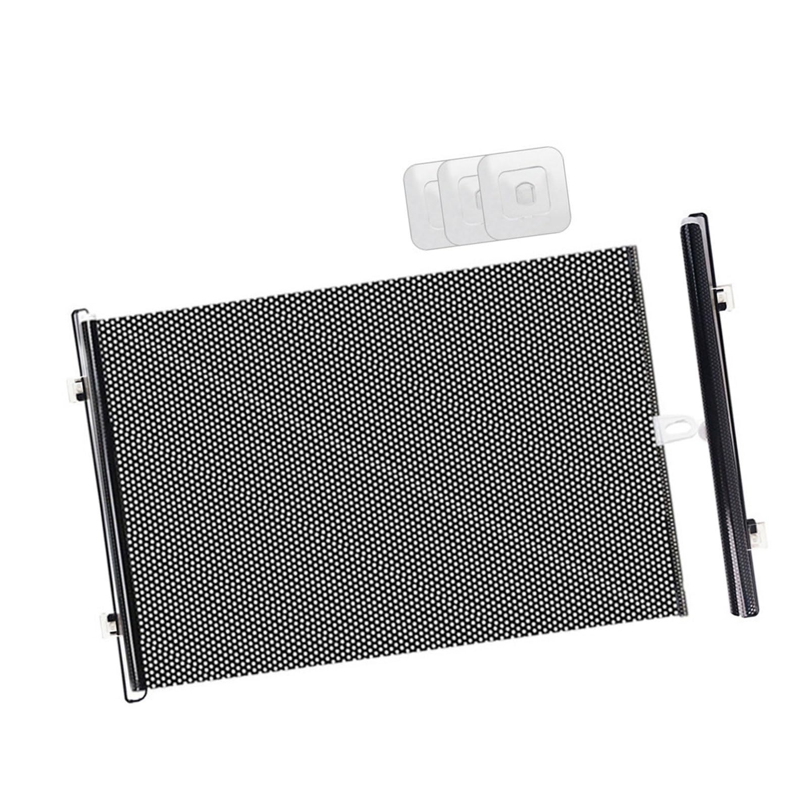 MICFENY Expandable Pet Barrier Gate Adjustable Width Dog Cats Door For Home Doorways