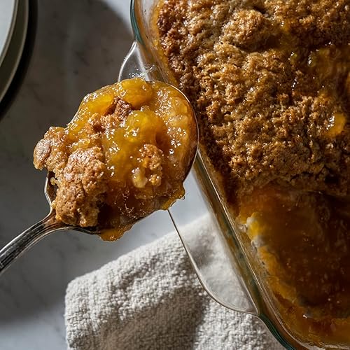 Miniatura 6 de The Peach Truck Kit de adoquín de melocotón  Kit de hornear gourmet casero adoquín clásico de melocotón para bricolaje pastel en un frasco hecho