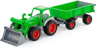 Wader Farmer Technic Traktor mit Frontlader, grün