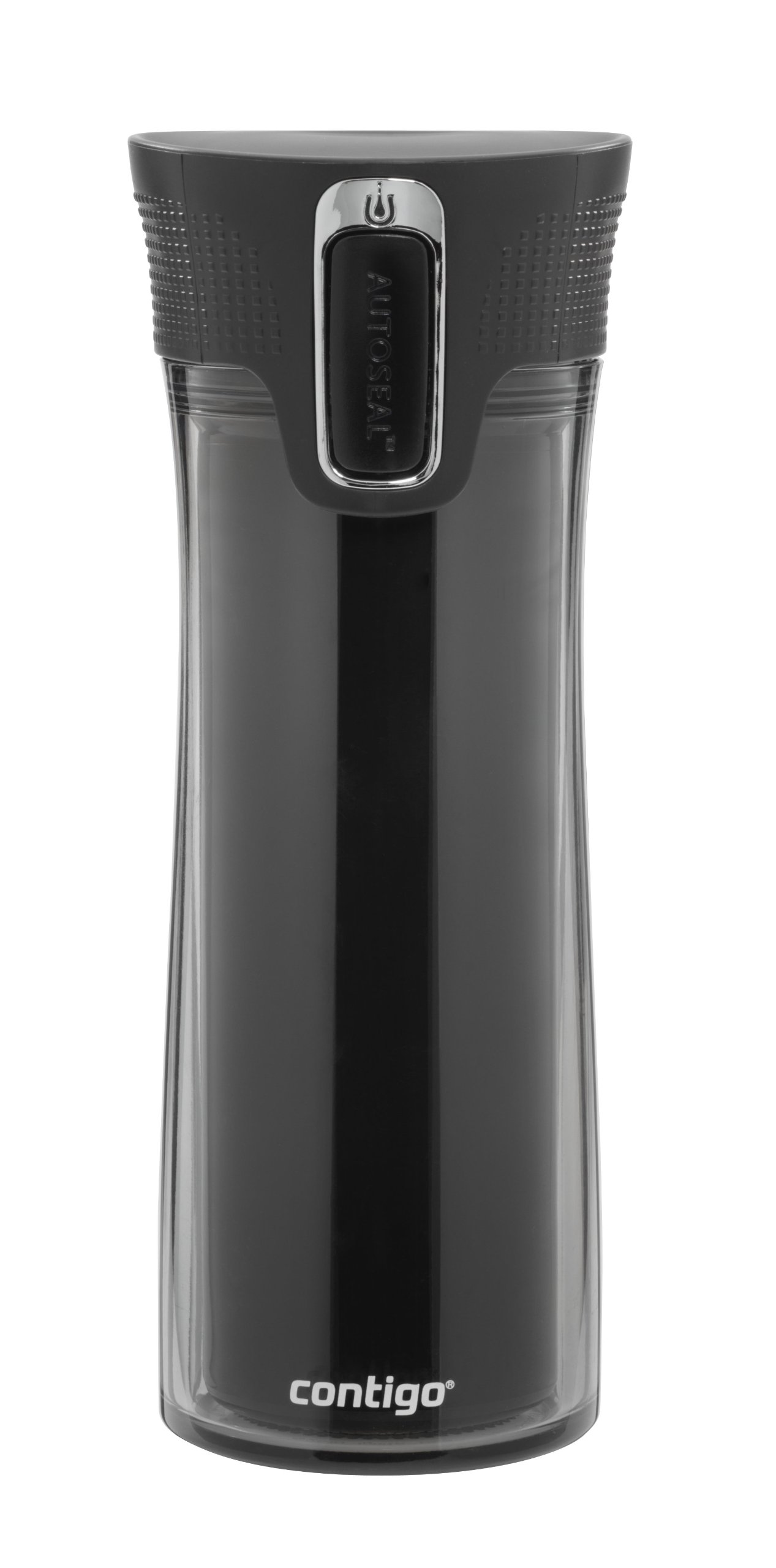 Autoseal Bella Double Wall Insulated 14-Ounce Mug, Black
