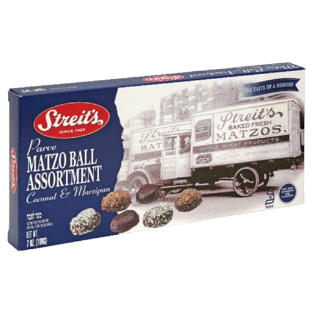 Streit's Matzo Ball, Chocolate, 7Ounce (Pack of 4