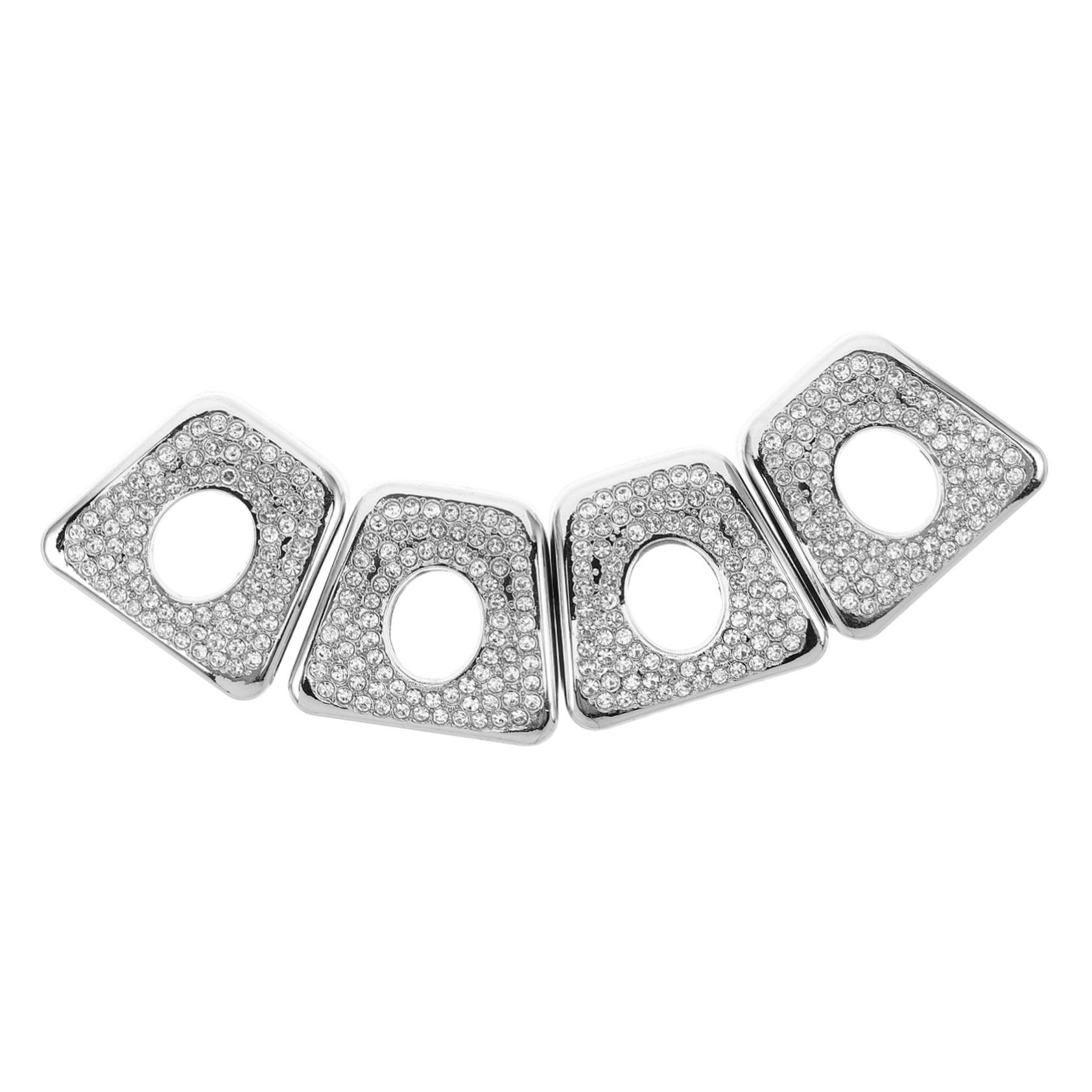 Cubierta para cerradura de pestillo de puerta decorativa automotriz universal 8