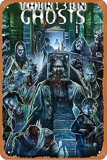 Thirteen Ghosts Reboot 12x8 inch vintage metal tin logo vintage metal logo fun home farm bathroom bar art wall decoration ...