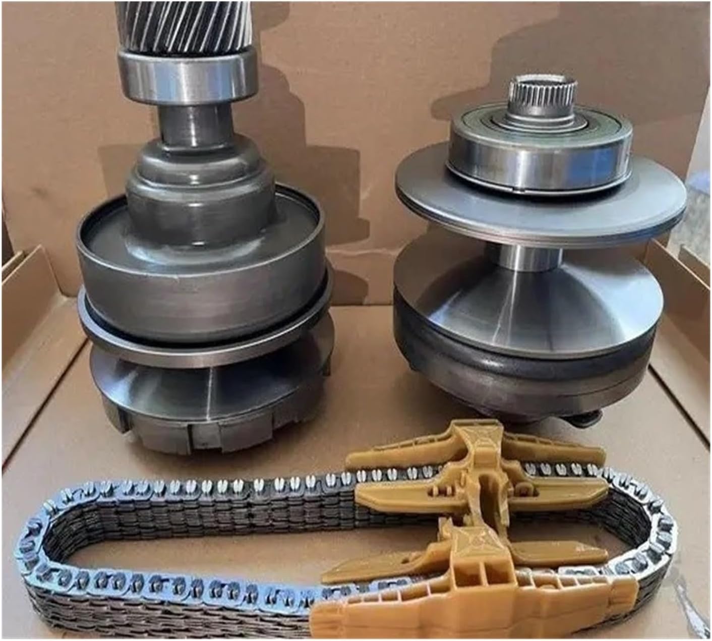 New CVT Transmission Part Chain Pulley W/Belt Set JF018 /017 JF018E Compatible For Nissan Car