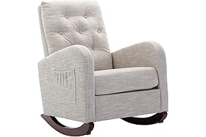 Upholstered Rocking Chair for Nursery: The Perfect Baby Soother
