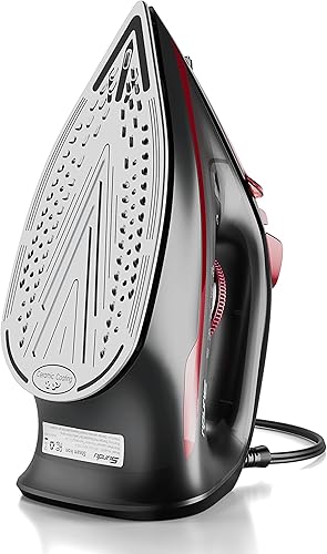 Miniatura 1 de Plancha de vapor inalámbrica para ropa, apagado automático, peso ligero, plancha de 1500 W con suela de cerámica antiadherente, apagado automático