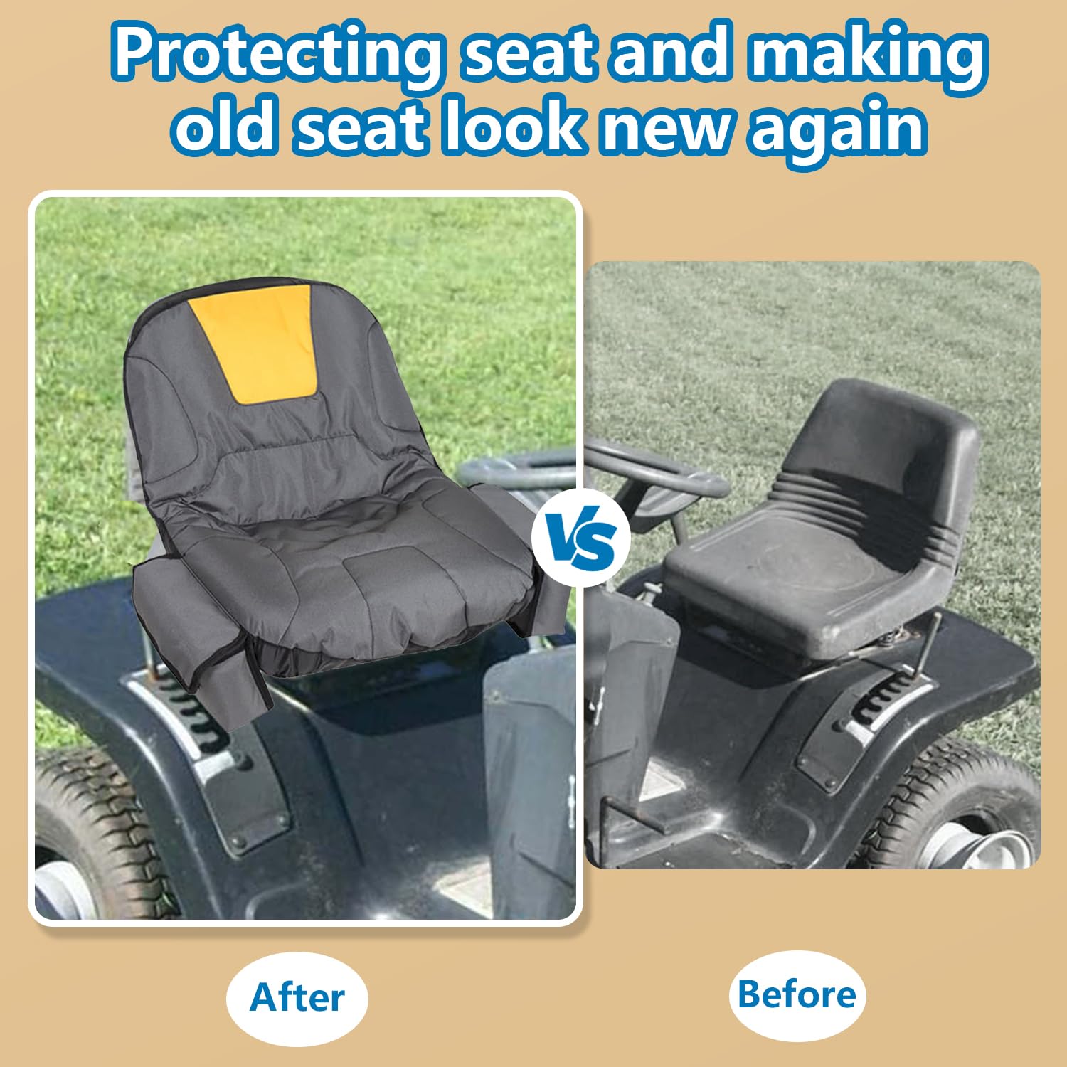 Riding Mower Seat Universal Riding Lawn Mower Seat Cover