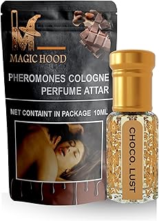Roll-On Pheromone Cologne Last Long Perfume Attar Unisex For Men and Women 10ml (Chocolate)