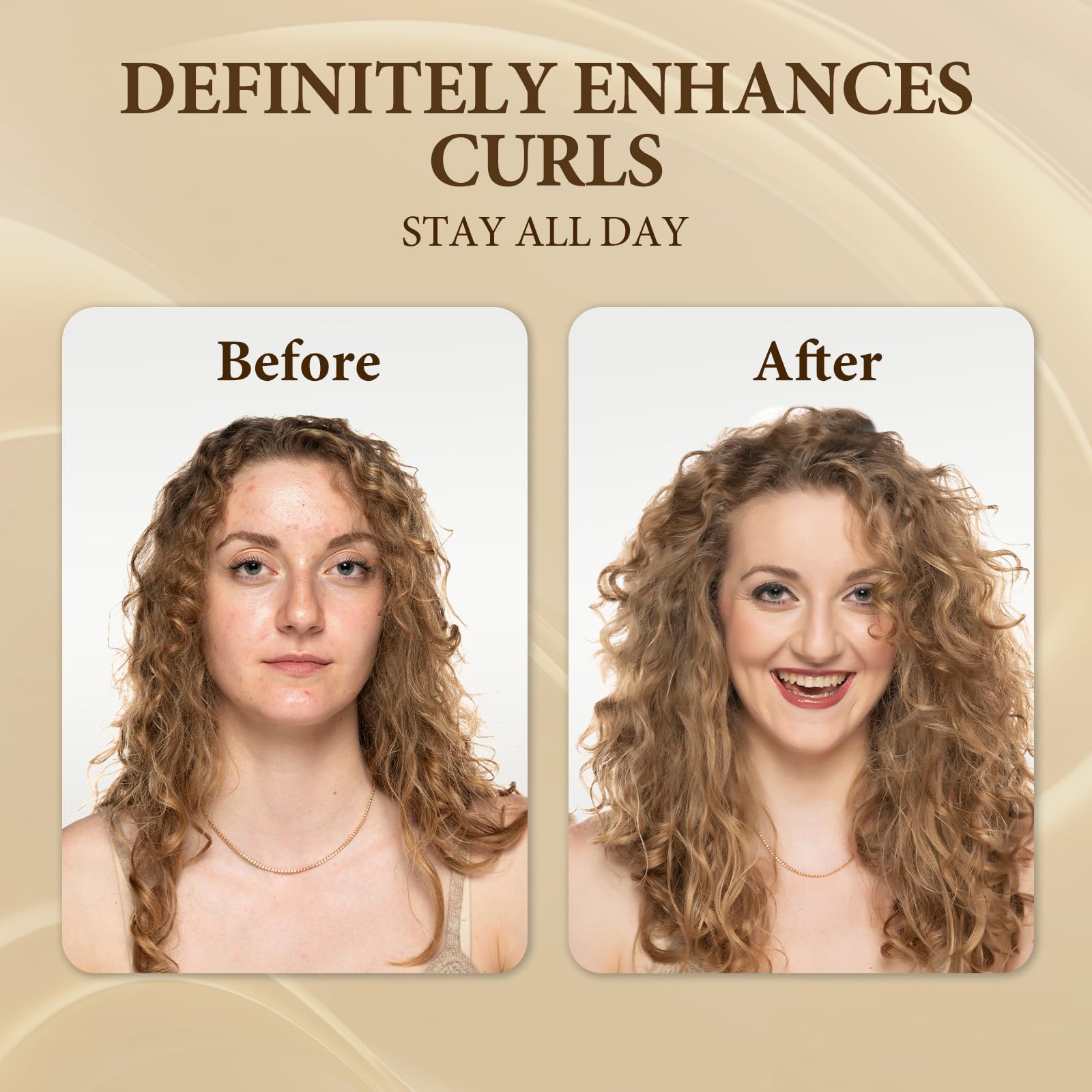 BAUTIA Diffuser Hair Dryer for Curly Hair, Lightweight Volumizing Dryer