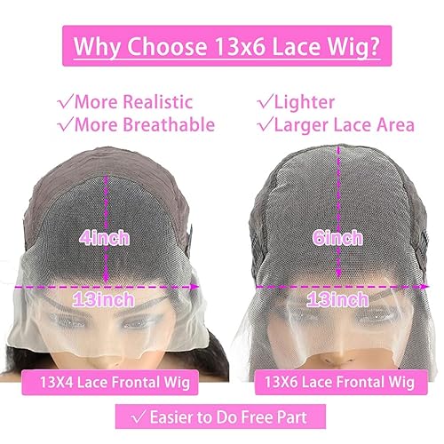 Miniatura 8 de Pelucas de cabello humano rizado profundo con encaje frontal de 13 x 6 pulgadas, densidad 180, peluca de cabello humano rizado con encaje frontal de