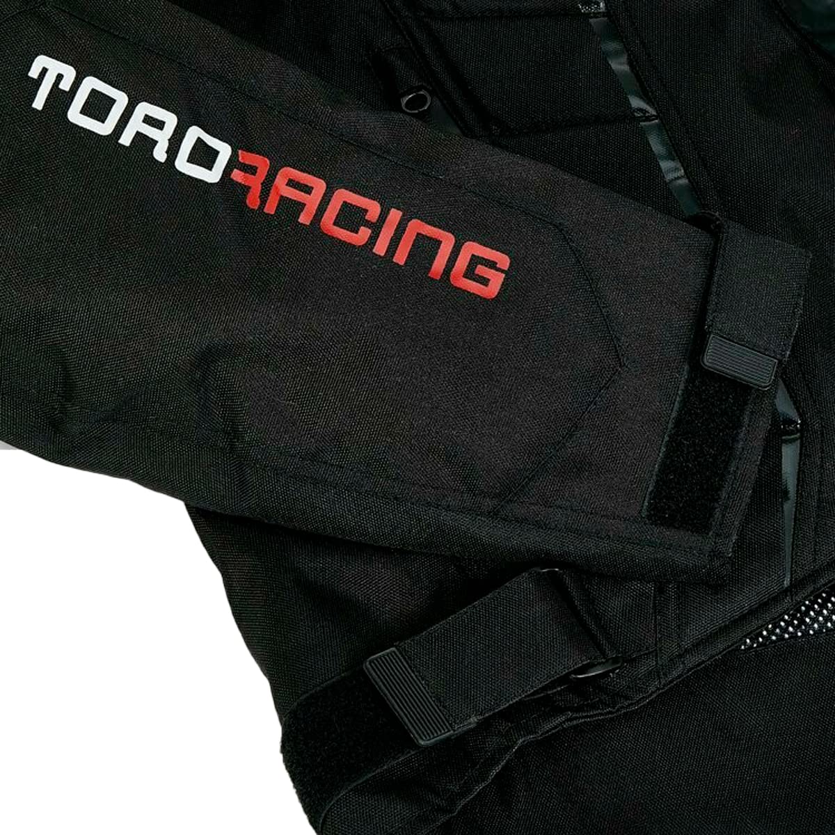 Chaqueta Moto BOSTON R, Impermeable 100%, Protecciones Codo hombros, Forro Térmico, Transpirable, UNISEX, Motorista Racing, Circuito, Moto GP