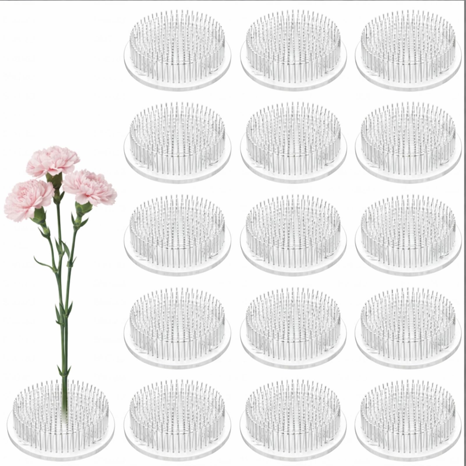 Amazon.com: Waydress 16 Pcs 2.8 Inch Plastic Flower Frog Flower