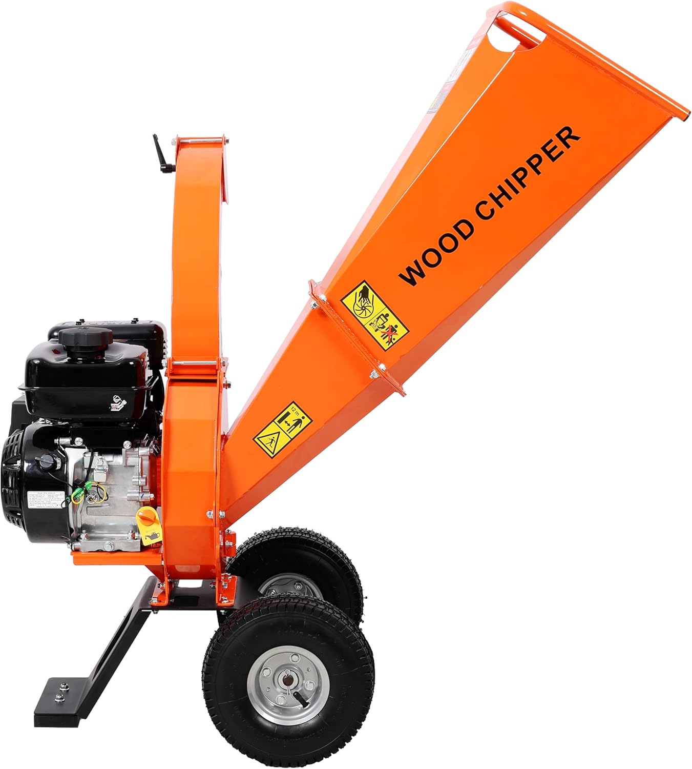 Wood Chipper Shredder Mulcher Heavy Duty 3" Inch Max Diameter Capacity,7 HP 212cc Gas Powered,EPA certificated Engine