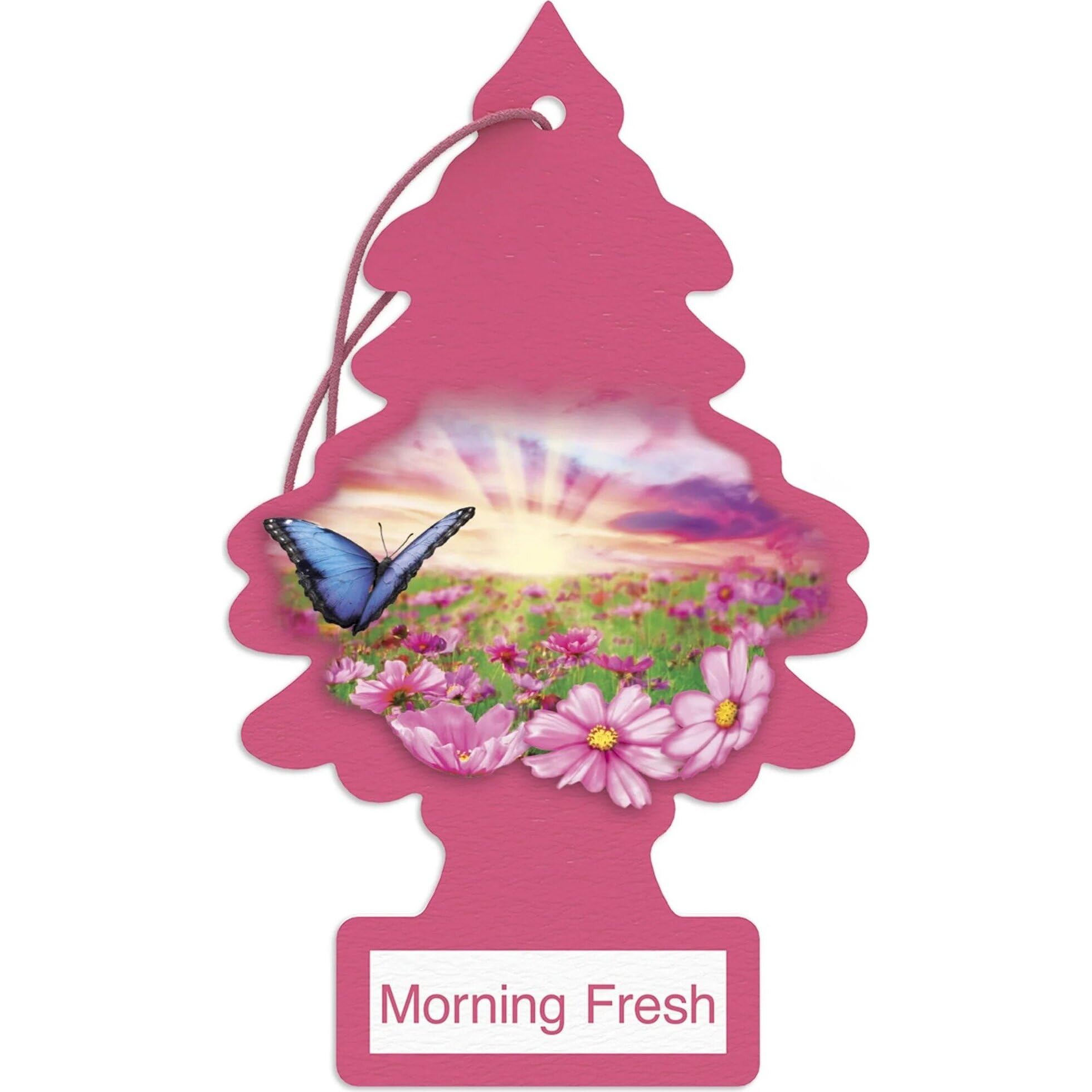 LITTLE TREES Car Air Freshener | Hanging Paper Tree for Home or Car | Morning Fresh | 3 Pack