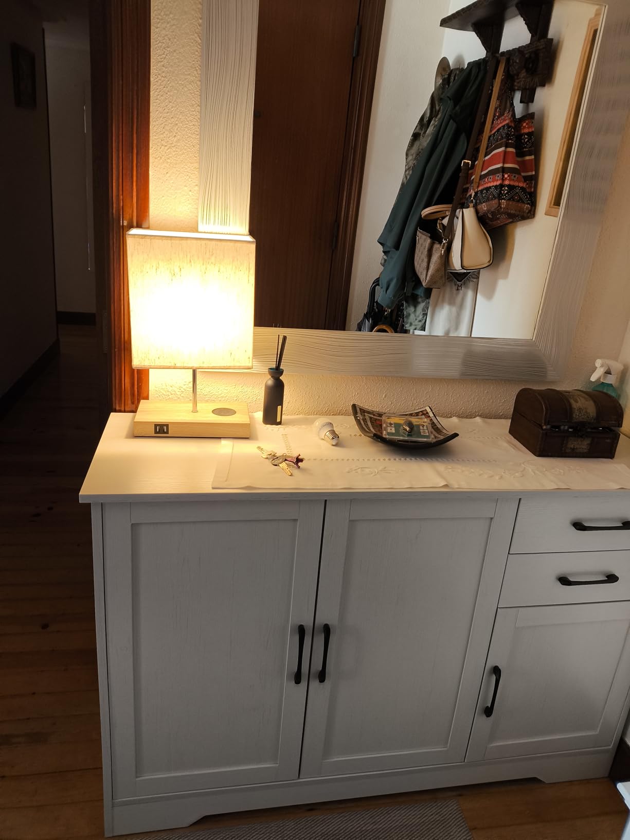 Aparador Tambour Deslizantes