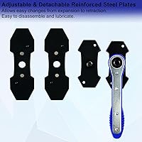 Vista 7 de JoyFans - Juego de herramientas de compresión de pinza de freno, herramienta de trinquete de pistón de disco cuádruple automotriz, herramienta