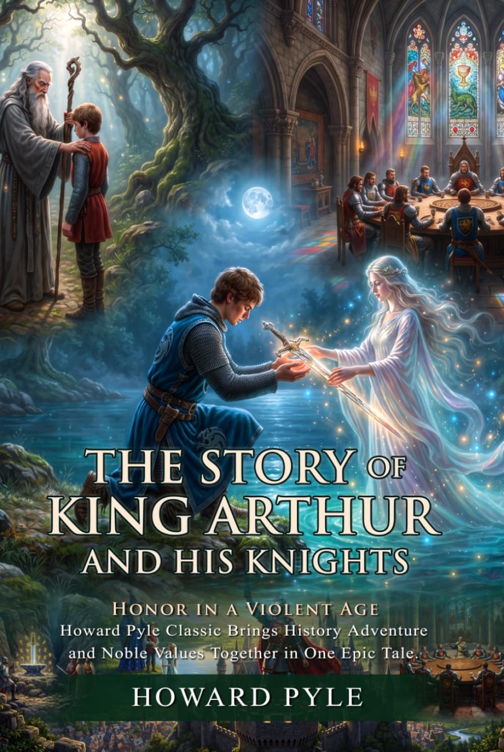The Story of King Arthur and His Knights: An Epic Fantasy Adventure: Honor and Chivalry - Illustrated with Biography and Commentary