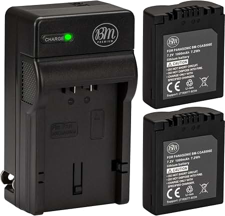 Amazon.com: 700mAh Battery for Panasonic Lumix DMC-S3, Lumix DMC