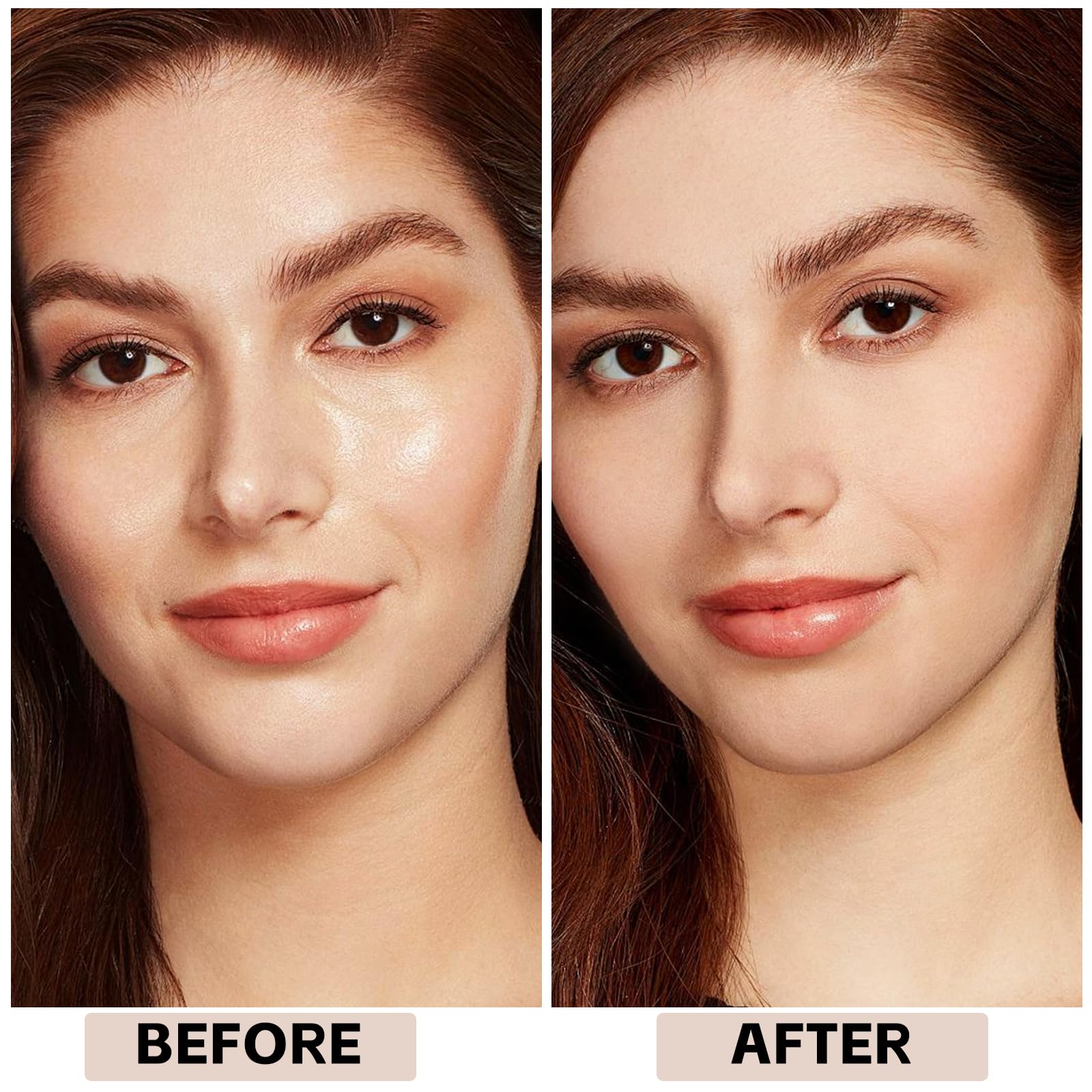 Boobeen Oil Control Face Pressed Setting Powder Compact, 24 Hour Long Lasting Translucent Setting Powder - Image 2