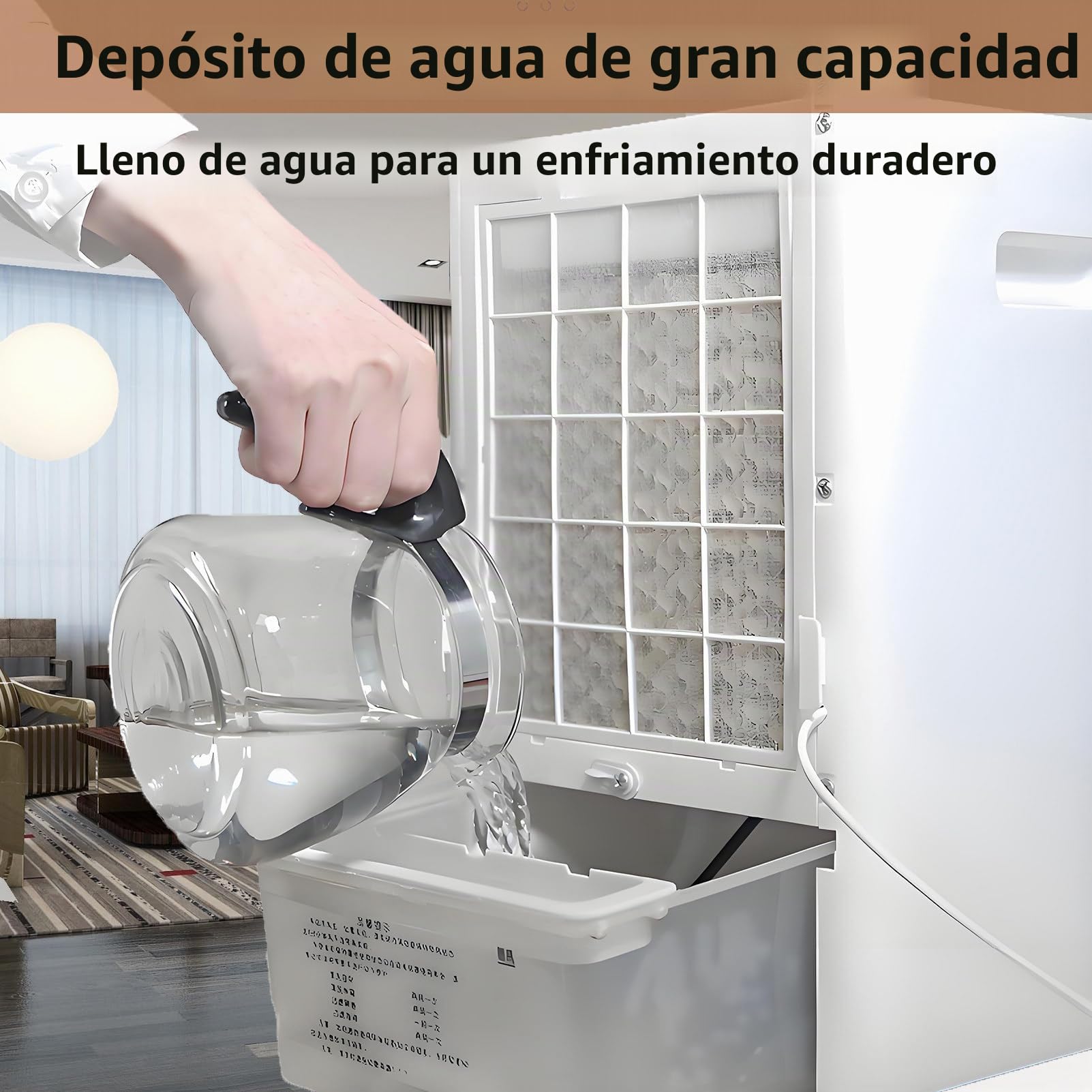 Aire Acondicionado Coche Mechero Portatil Enfriador de Aire Portátil Ventilador para Auto con 3 Velocidades 4 Bolsas de Hielo para Vehículos Hogar Oficina Camping 12VCar