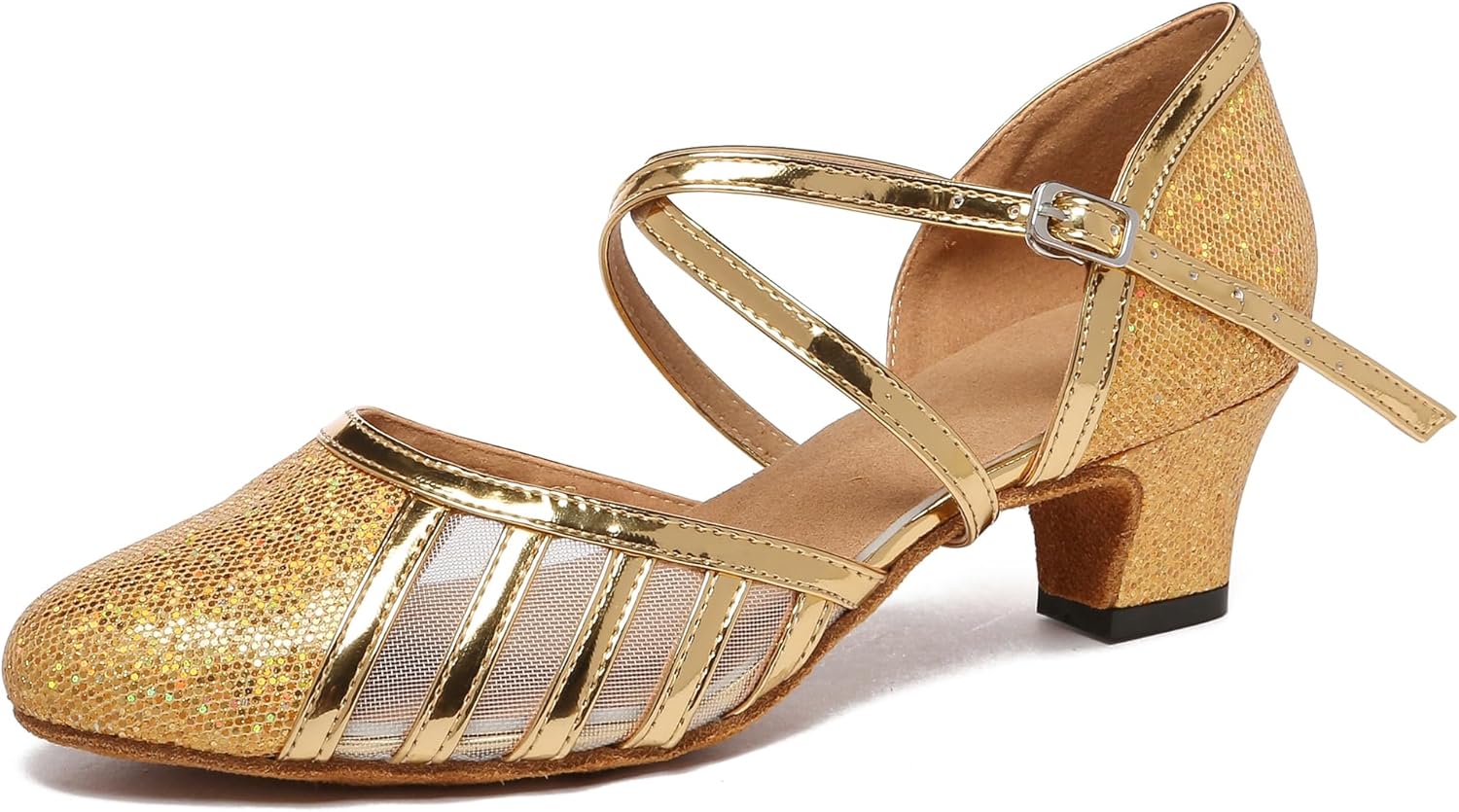 L2042 Gold 5cm Heel