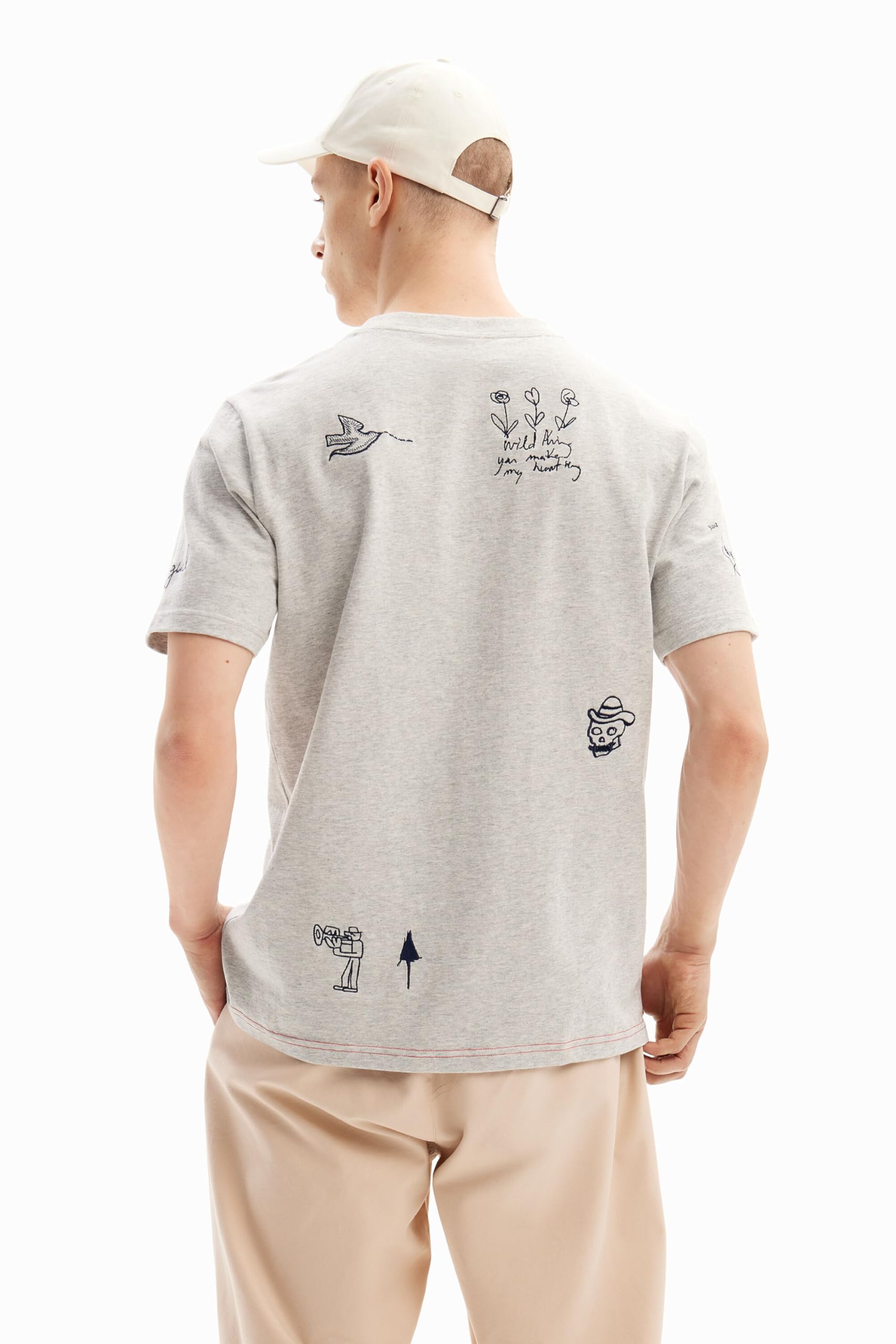 Desigual TS_Javier Camiseta para Hombre