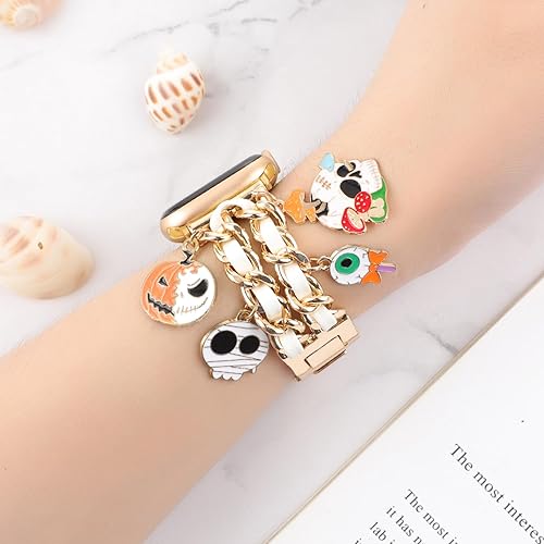 Miniatura 5 de Elegante pulsera compatible con correas de Apple Watch de 1.496 pulgadas, 1.575 pulgadas, 1.614 pulgadas, 1.654 pulgadas, 1.732 pulgadas, 1.772