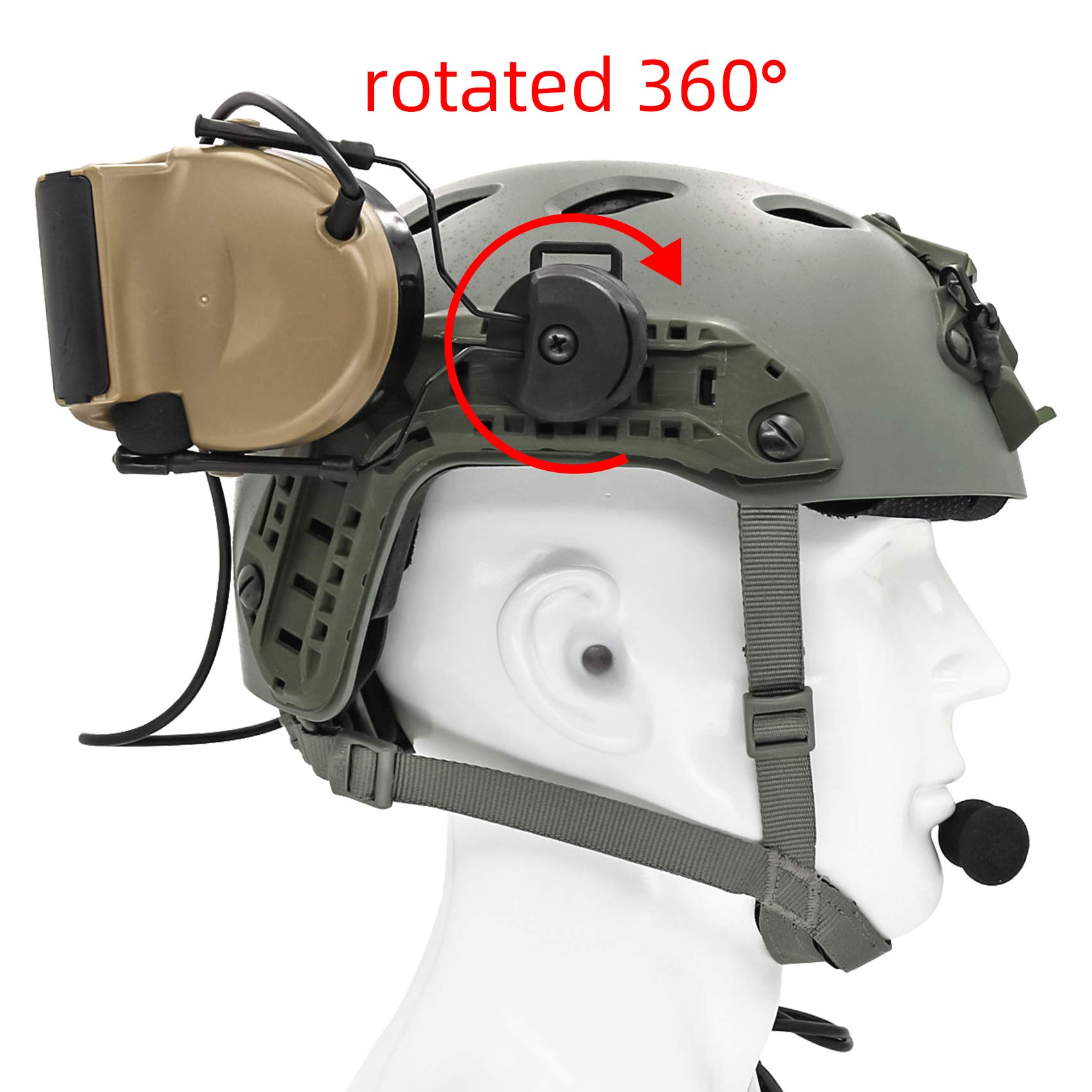 Amazon.co.jp: TAC-SKY タクティカルヘッドセット Comta II