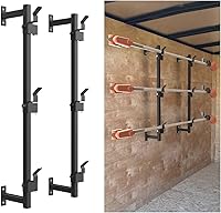 ELITEWILL 3-Place Weed Eater Rack for Enclosed Trailer & Landscape Truck - Heavy-Duty Steel Trimmer Holder