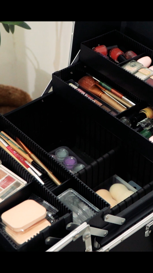 Amazon.com: Yaheetech Rolling Makeup Train Case 3 in 1 Cosmetic