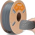 ERYONE TPU Filament 1.75mm +/-0.03mm, Flexible TPU 85A 3D Printer Filament 1kg (2.2lbs), Ideal for Footwear, Protective Gear, Grey