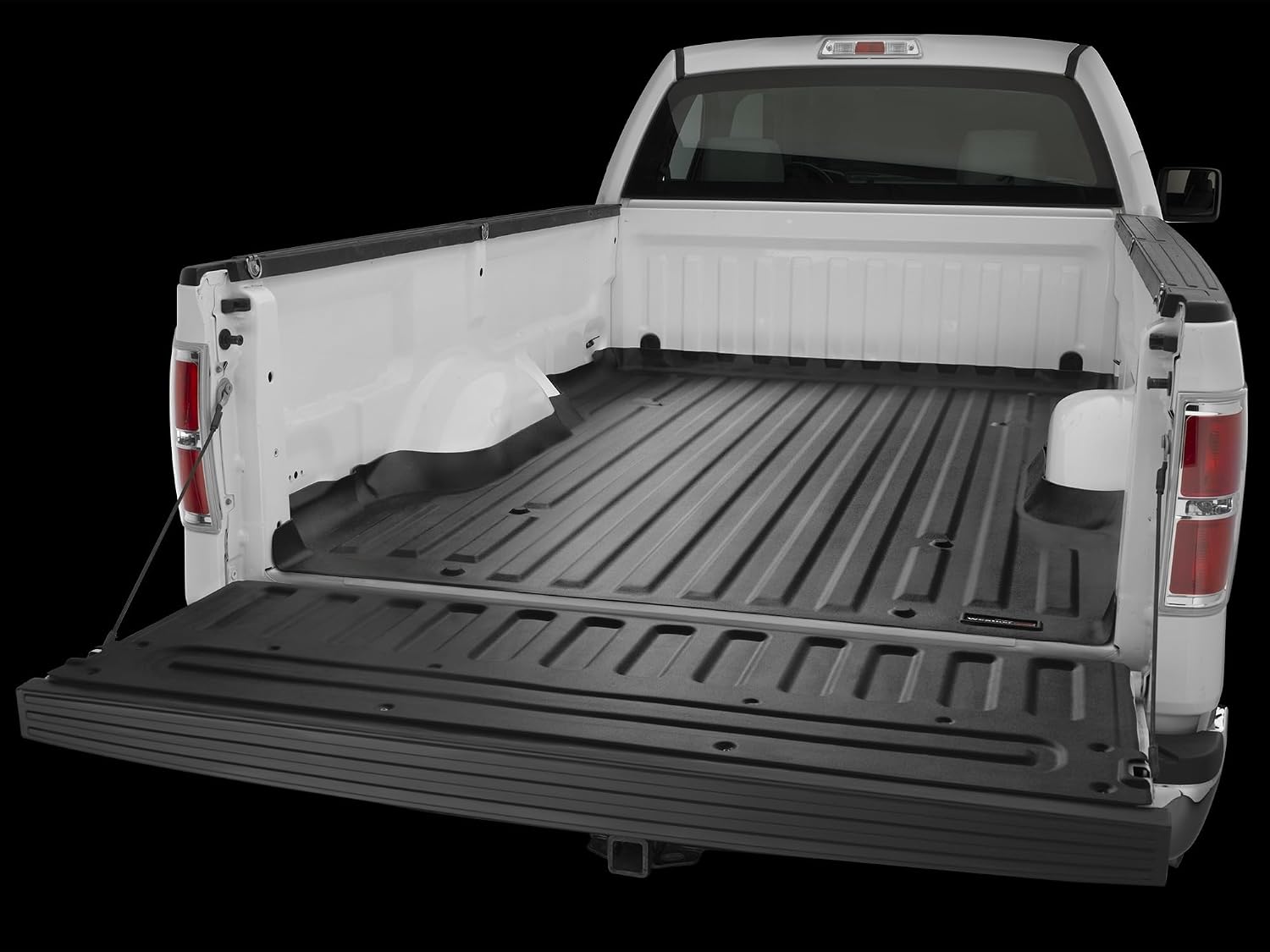 WeatherTech TechLiner Truck Bed Liner for Ford F-150, Complete Set (Bed Liner and Tailgate Liner) (39602-3TG02), Black