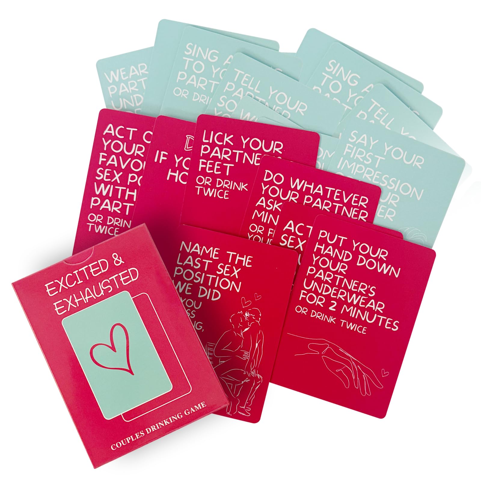 Amazon.com: Drinking Games for Adult Spicy Couples Bedroom Game The