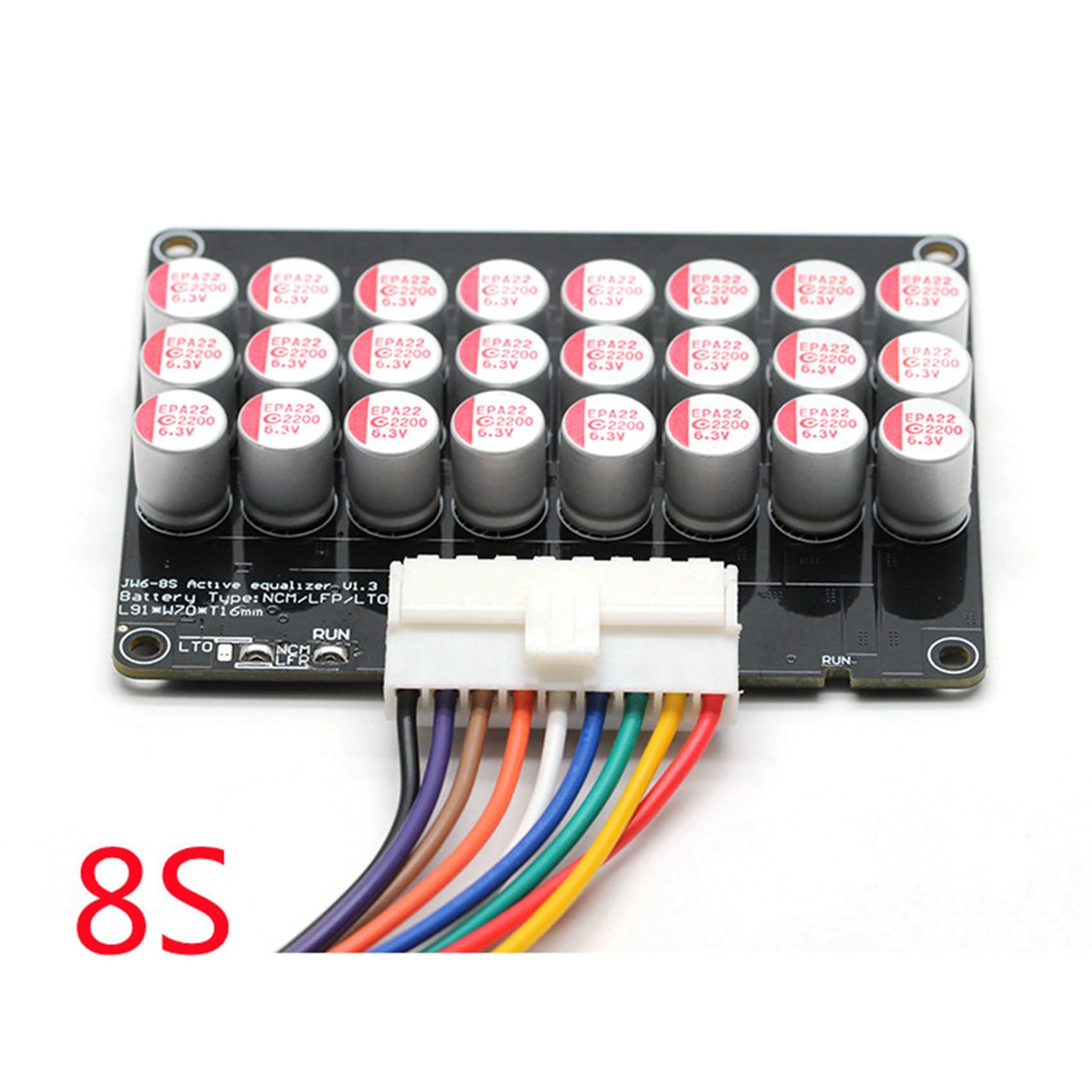 VENOAL 4X 8S Equalizzatore Equalizzatore Equalizzatore Lifepo4 LTO Batteria Equalizzazione Condensatore BMS Board
