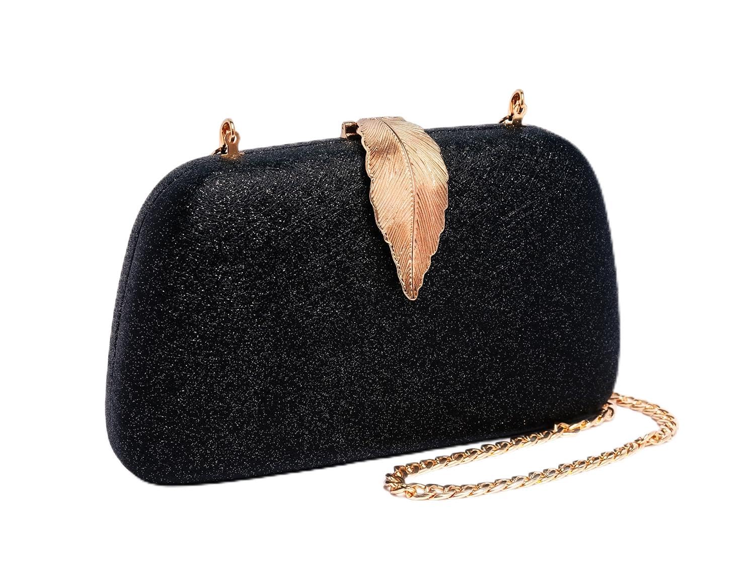 INOVERA (LABEL) Women Evening Hand Clutch | Ladies Party Wedding Purse with Chain Strap (Ivory) (B0D87DYFD3) Amazon Price History, Amazon Price Tracker