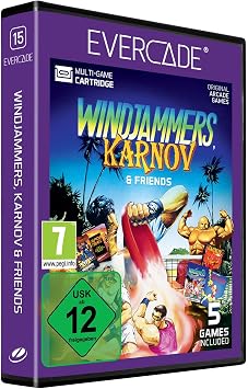 Blaze Evercade Windjammer Carnoff & Friends Cartridge